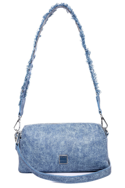 446-60 28110 Сумка кросс-боди женская экокожа Safenta синий фото 446-60 28110 Сумка кросс-боди женская экокожа Safenta синий