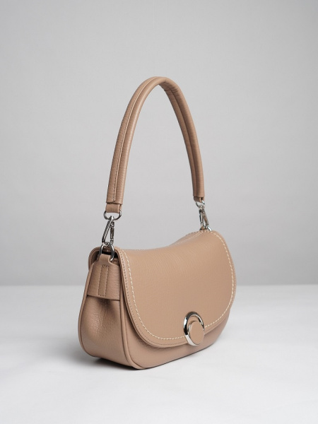 фото 451-57 550232 Сумка кросс-боди женская экокожа Ludor бежевый