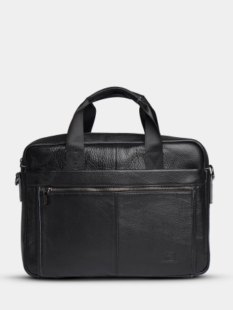 фото 441-70 524L Портфель мужской натуральная кожа Fuzhiniao черный