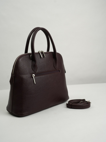 455-53 550272 Сумка доум женская экокожа Ludor коричневый