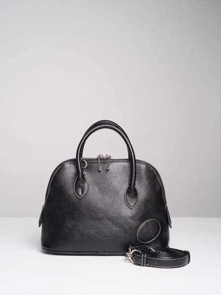 451-32 550243 Сумка доум женская экокожа Ludor черный