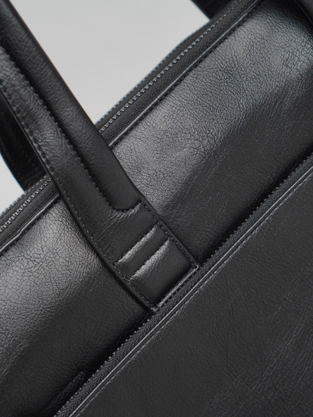 фото 455-12 8802 Портфель мужской экокожа DE-GOSA черный