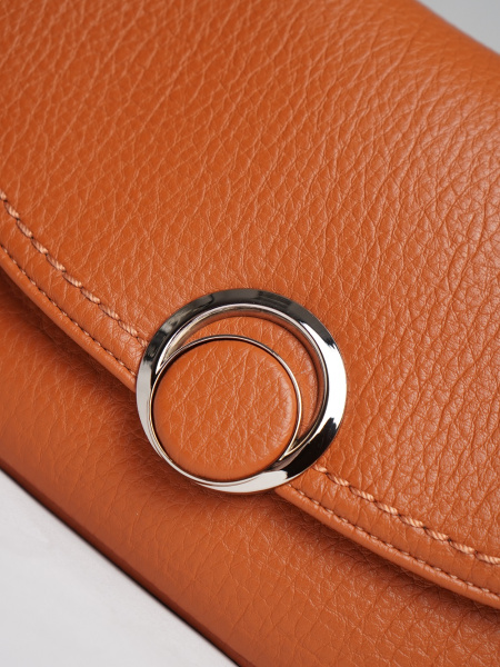 фото 451-55 550232 Сумка кросс-боди женская экокожа Ludor коричневый