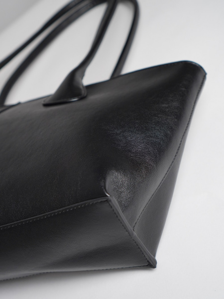 451-30 550239 Сумка тоут женская экокожа Ludor черный