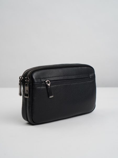 фото 453-76 22-9805-1 Клатч мужской натуральная кожа DE-GOSA черный