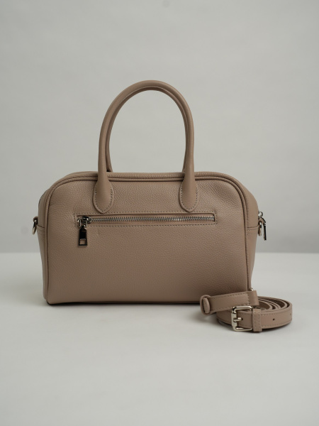 454-64 83681 Сумка тоут женская натуральная кожа Ludor бежевый