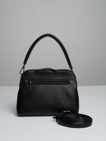 455-46 550227 Сумка фрейм женская экокожа Ludor черный