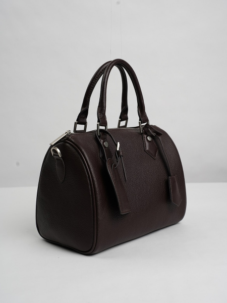 454-68 7726 Сумка доум женская натуральная кожа Ludor темно-коричневый