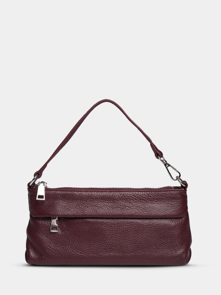 451-92 9020 Клатч женский натуральная кожа Ludor бордовый фото 451-92 9020 Клатч женский натуральная кожа Ludor бордовый