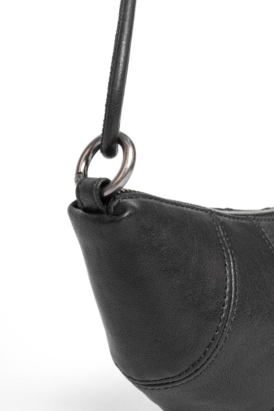 фото 438-79 10-078 Сумка кросс-боди женская натуральная кожа Ludor черный