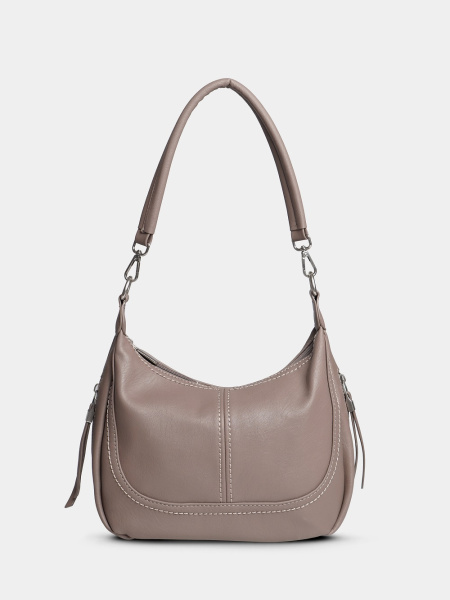 451-70 550253 Сумка кросс-боди женская экокожа Ludor бежевый фото 451-70 550253 Сумка кросс-боди женская экокожа Ludor бежевый