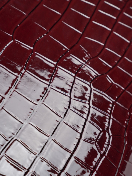 437-20 7238 Сумка тоут женская натуральная кожа Ludor бордовый