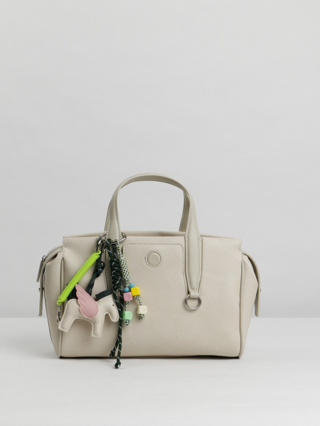 456-21 550286 Сумка тоут женская экокожа Ludor бежевый