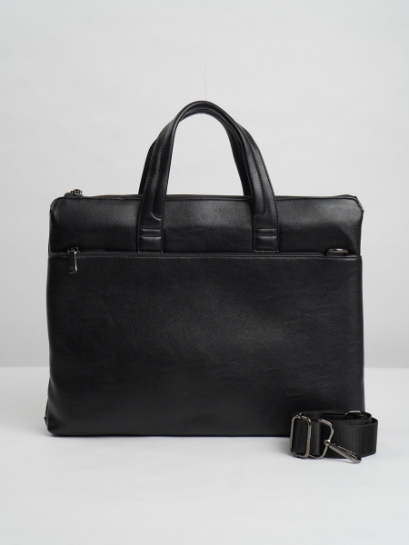 фото 455-12 8802 Портфель мужской экокожа DE-GOSA черный