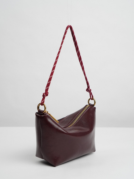 фото 454-21 550242 Сумка кросс-боди женская экокожа Ludor бордовый