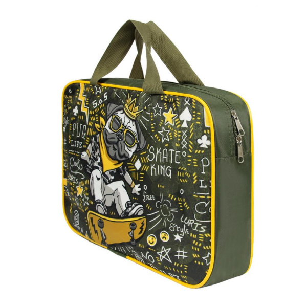 фото 406-38 402.1238 Школьная папка с ручками Luris желтый