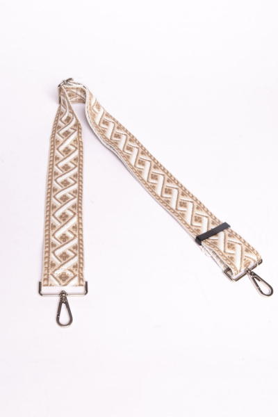 фото 421-04  Ремень для сумки Ludor бежевый