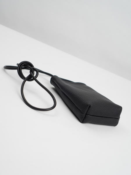 фото 453-49 2022 Сумка кросс-боди женская натуральная кожа DG черный