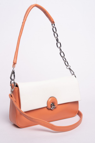 фото 419-31 Р3788 Сумка кросс-боди женская экокожа Ludor оранжевый