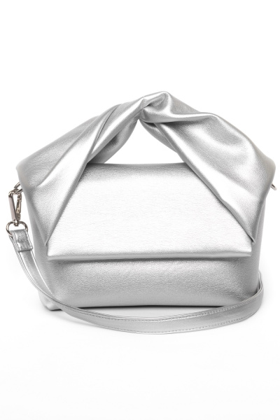 фото 443-56 550139 Сумка кросс-боди женская экокожа Ludor серебристый