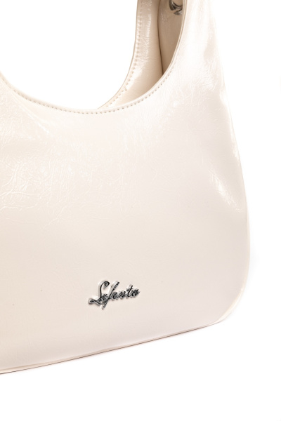442-65 5186 Сумка хобо женская экокожа Safenta молочный