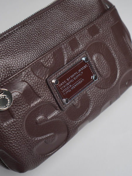 фото 451-26 6003 Сумка кросс-боди женская натуральная кожа Ludor темно-коричневый