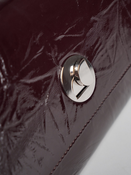 452-07 66-19масло Сумка стракчэд женская натуральная кожа Ludor темно-коричневый