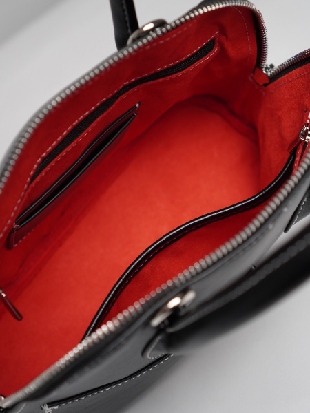 451-32 550243 Сумка доум женская экокожа Ludor черный