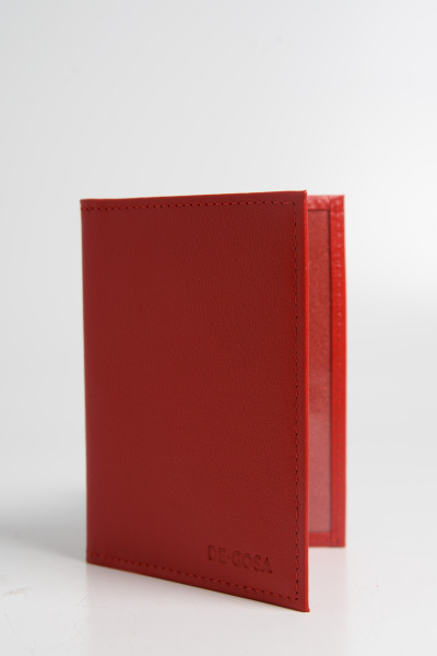 372-96 ВП 124 Л 178 Обложка для документов DE-GOSA красный фото 372-96 ВП 124 Л 178 Обложка для документов DE-GOSA красный
