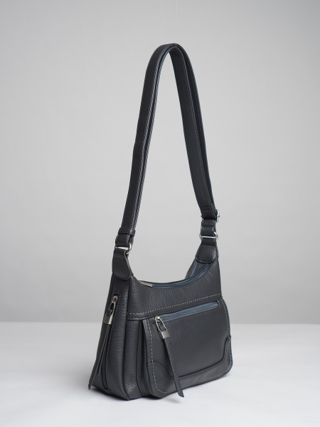 фото 451-60 550233 Сумка кросс-боди женская экокожа Ludor серый