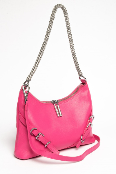 фото 421-74 Y1741 Сумка кросс-боди женская натуральная кожа Ludor розовый