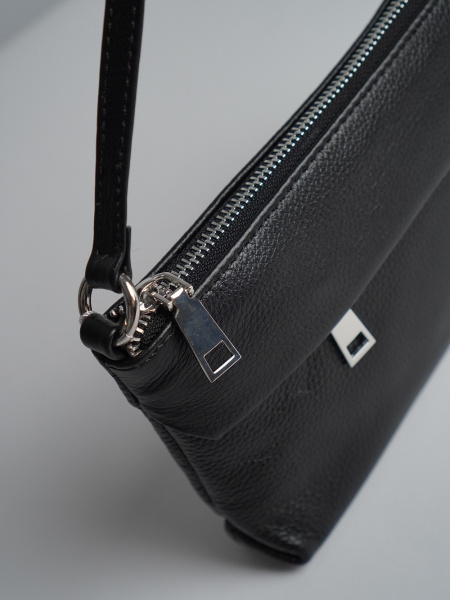 фото 447-43 9020 Клатч женский натуральная кожа Ludor черный