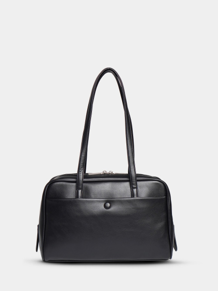 451-43 550240 Сумка доум женская экокожа Ludor черный