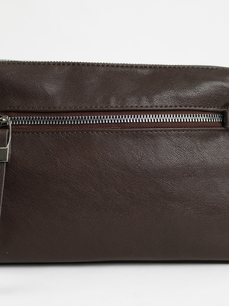 фото 456-14 550275 Сумка кросс-боди женская экокожа Ludor темно-коричневый