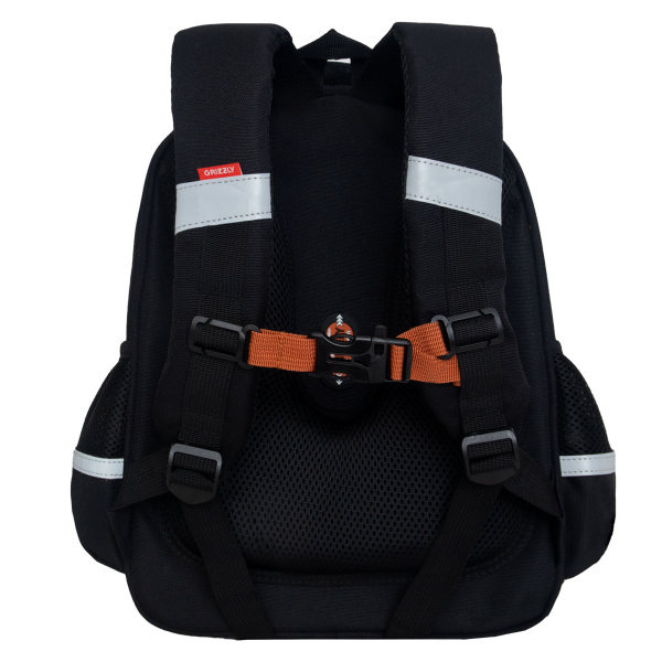 фото 426-87 RAZ-487-4 Ранец для мальчика Grizzly черный