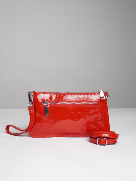 фото 451-87 711масло Клатч женский натуральная кожа Ludor красный