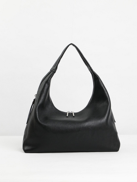 456-04 550282 Сумка хобо женская экокожа Ludor черный