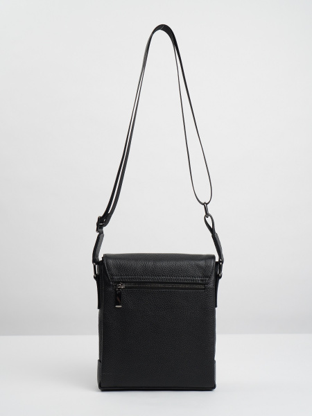 фото 453-75 1170-3 Сумка кросс-боди мужская натуральная кожа DE-GOSA черный