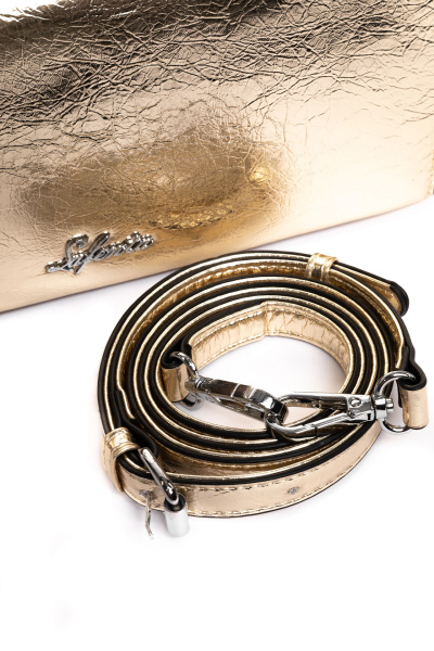 фото 442-48 5352 Сумка кросс-боди женская экокожа Safenta золотой