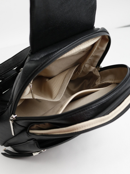 фото 455-98 550279 Рюкзак женский экокожа Ludor черный