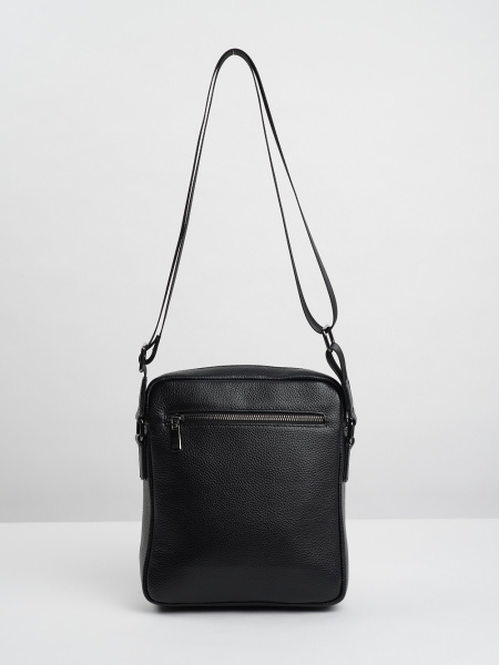 фото 453-71 1124-3 Сумка кросс-боди мужская натуральная кожа DE-GOSA черный