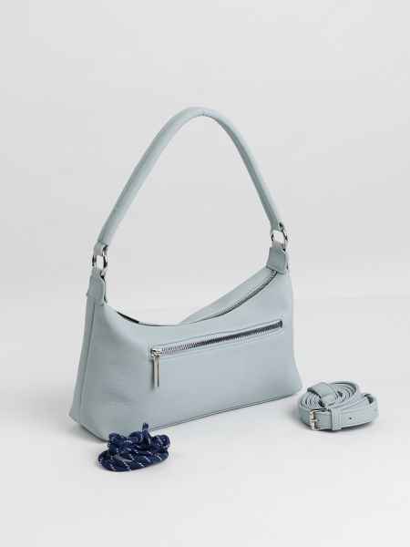 фото 455-97 550262 Сумка кросс-боди женская экокожа Ludor голубой