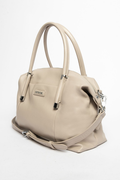 420-35 С0840Н Сумка доум женская натуральная кожа Ludor бежевый