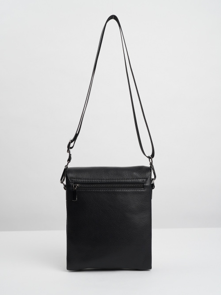 фото 453-68 22-625-3 Сумка кросс-боди мужская натуральная кожа DE-GOSA черный