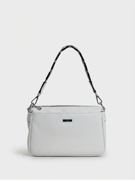 фото 456-93 28214 Сумка кросс-боди женская экокожа Safenta белый