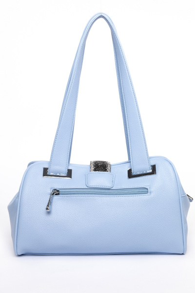 442-42 5193 Сумка тоут женская экокожа Safenta голубой