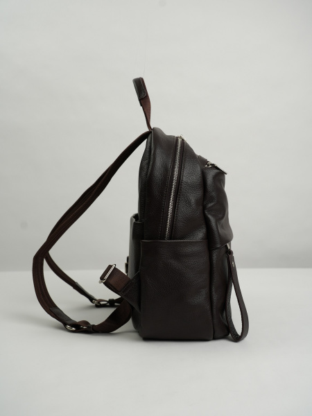 фото 454-66 699 Рюкзак женский натуральная кожа Ludor темно-коричневый