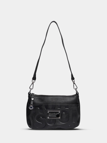 фото 451-27 6003 Сумка кросс-боди женская натуральная кожа Ludor черный