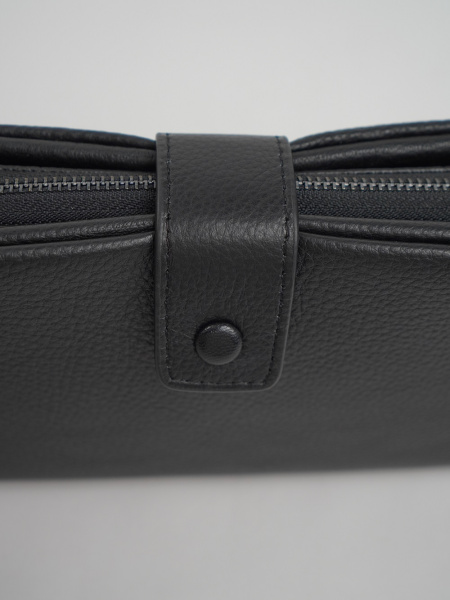 фото 455-18 329-1 Клатч мужской натуральная кожа DE-GOSA черный