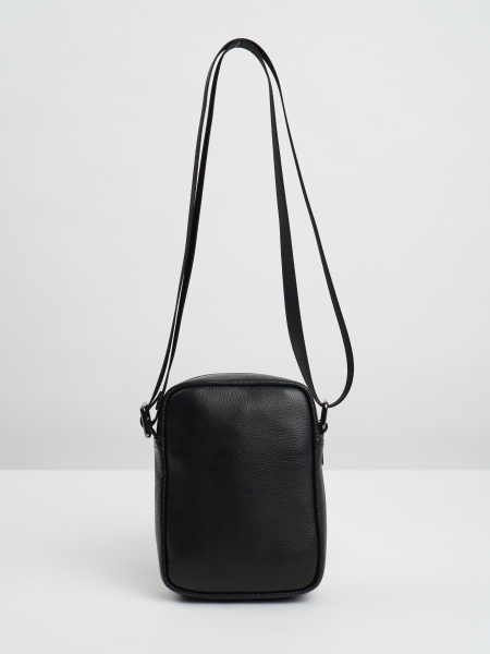 фото 453-73 22-1863-2 Сумка кросс-боди мужская натуральная кожа DE-GOSA черный